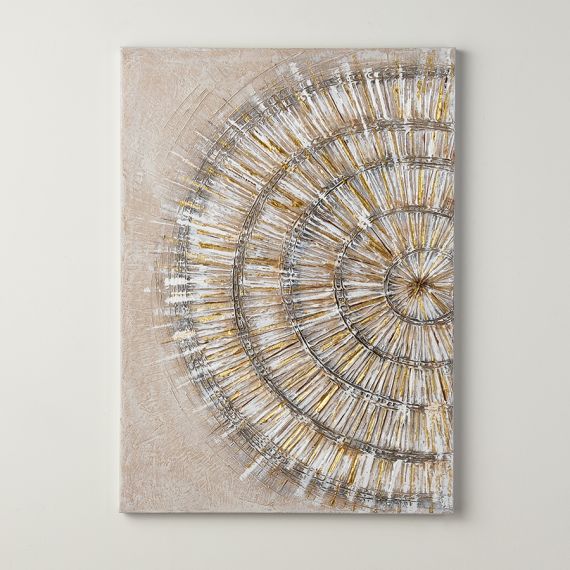 Панно декоративное Tessera beige №1, 50х70 см, Bergenson Bjorn