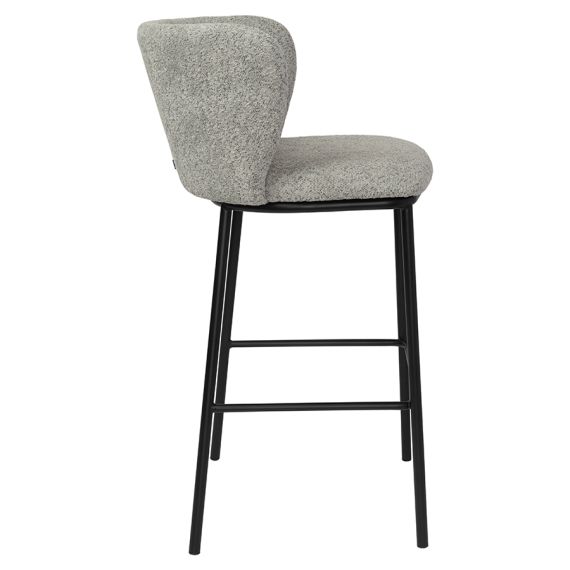 Стул барный Foggy, букле, серый, Bergenson Bjorn, изображение 2