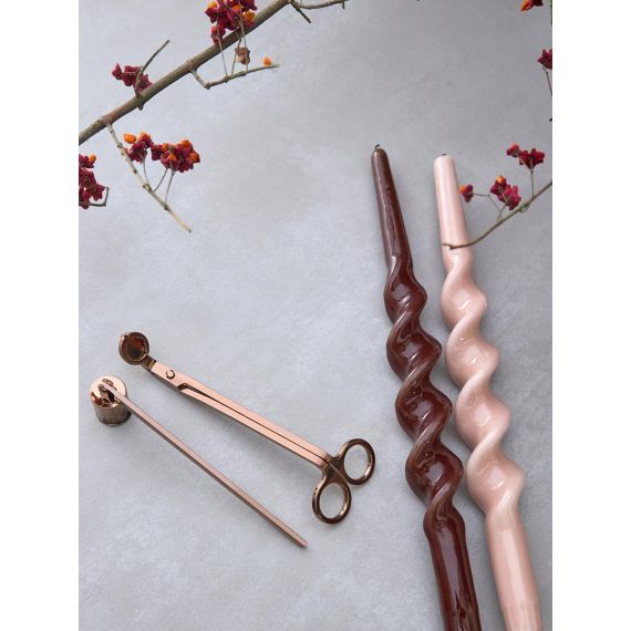 Набор аксессуаров для свечей дымчато-коричневого цвета из коллекции Essential, Tkano, изображение 8