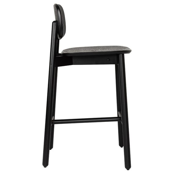Стул барный Saga, темно-серый, LATITUDE, изображение 2