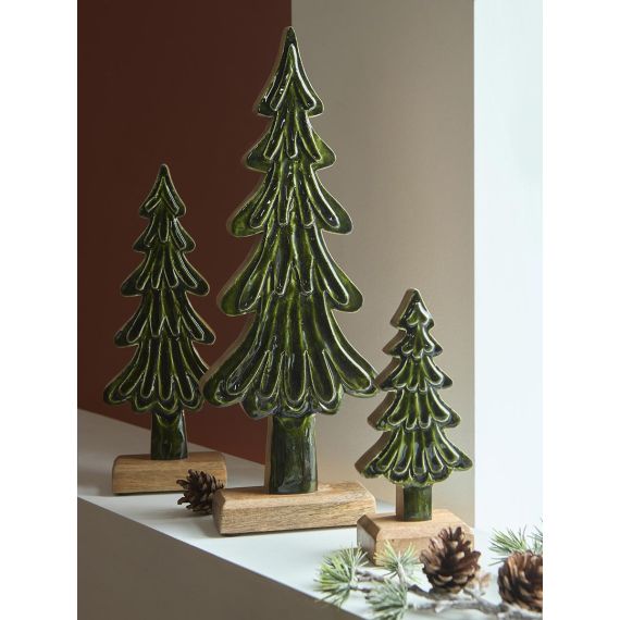 Декор новогодний Enchanted tree из коллекции New Year Essential, 20 см, Tkano, изображение 3