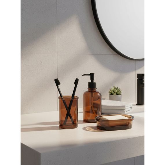 Мыльница Amber, темно-янтарная, Bergenson Bjorn Bath, изображение 2