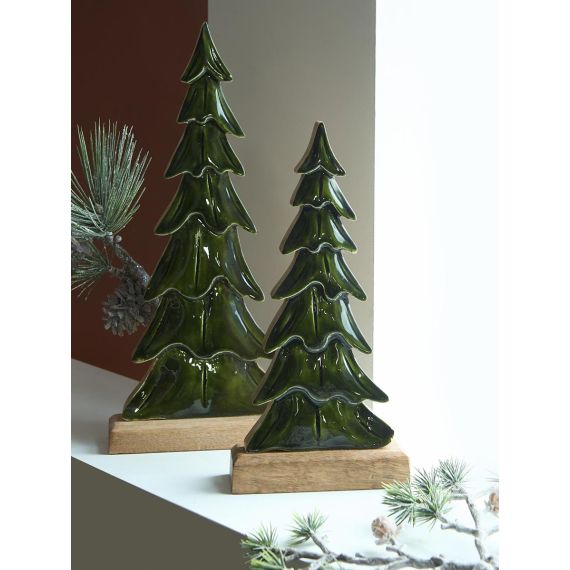 Декор новогодний Charming tree из коллекции New Year Essential, 40 см, Tkano, изображение 2