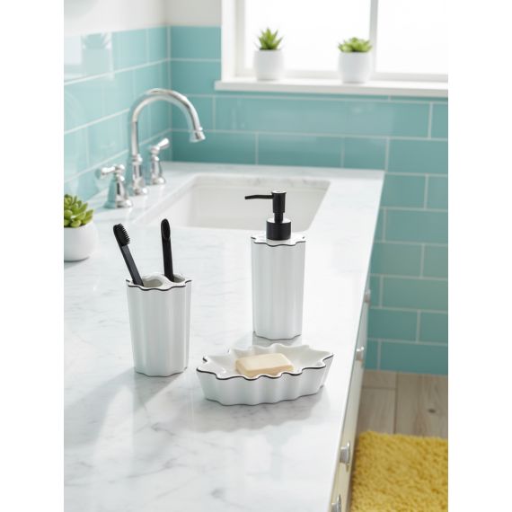 Диспенсер для жидкого мыла Camellia, белый, Bergenson Bjorn Bath, изображение 5