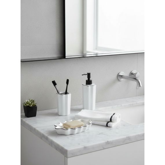 Диспенсер для жидкого мыла Camellia, белый, Bergenson Bjorn Bath, изображение 2