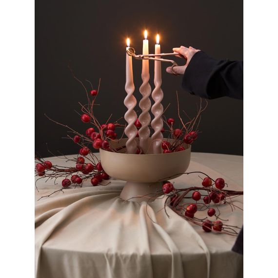 Набор аксессуаров для свечей дымчато-коричневого цвета из коллекции Essential, Tkano, изображение 6