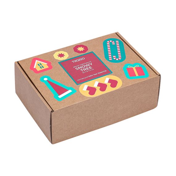 Декор новогодний Snowy tree из коллекции New Year Essential, 20 см, Tkano, изображение 6