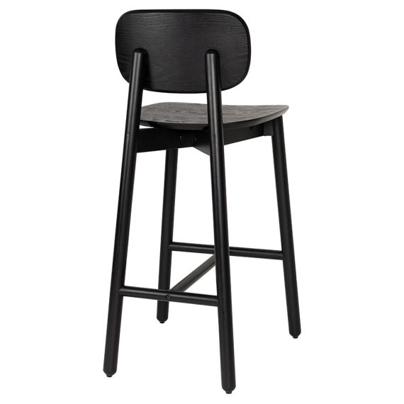 Стул барный Saga, темно-серый, LATITUDE, изображение 3